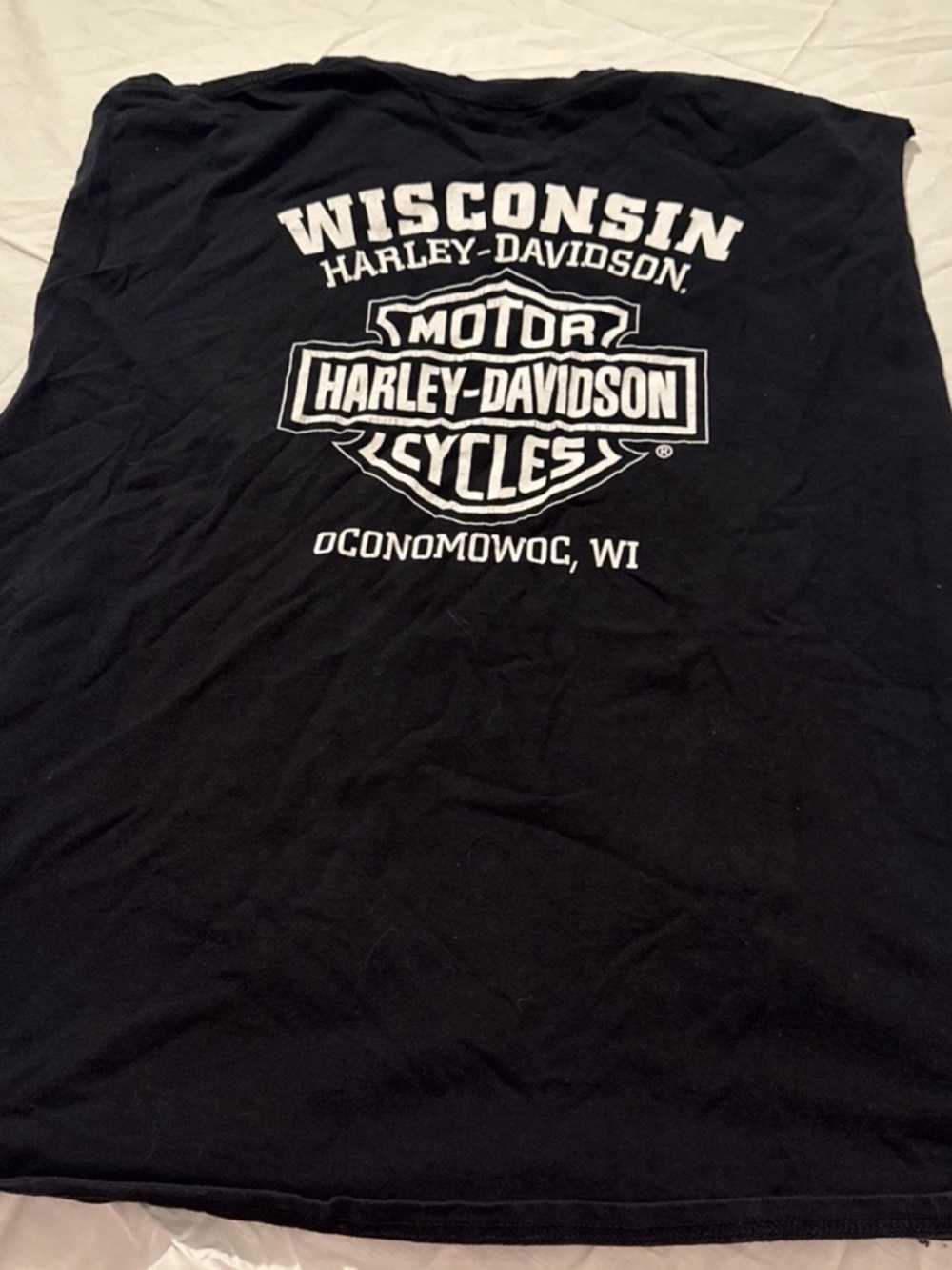 Harley-Davidson Mens Muscle Tee Black Apple State Yakima WA Graphic Tank 3  3XL